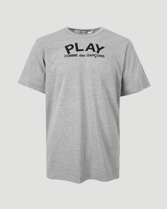 Heart Logo T-Shirt in Grey