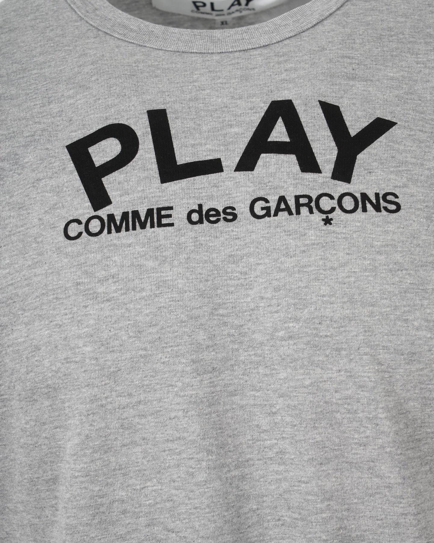 Heart Logo T-Shirt in Grey