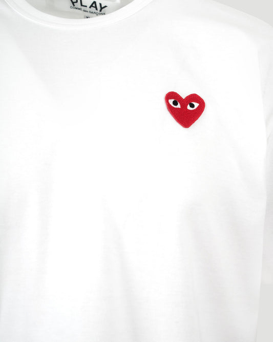 Heart Logo T-Shirt in White