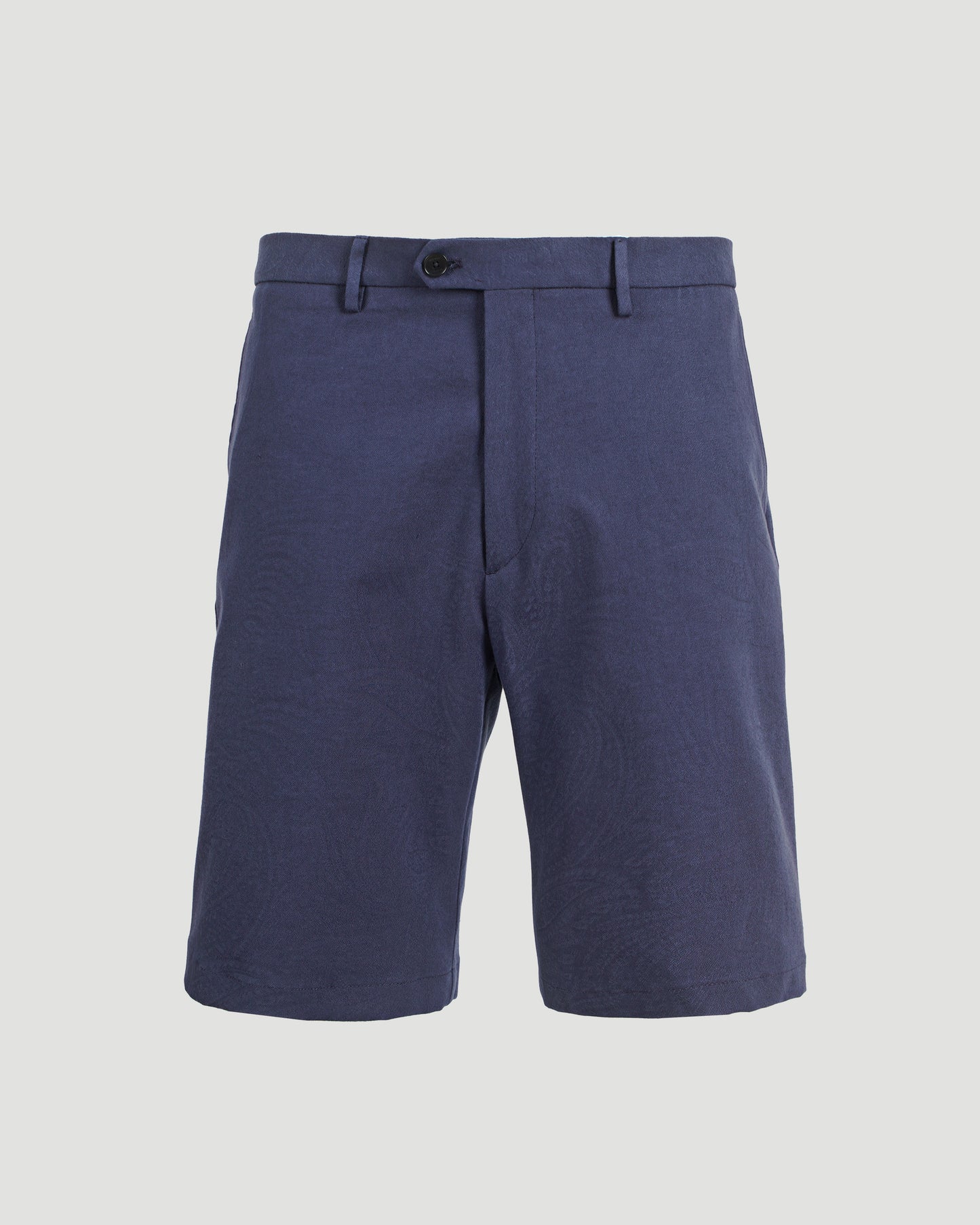 Paisley-Jacquard Denim Shorts