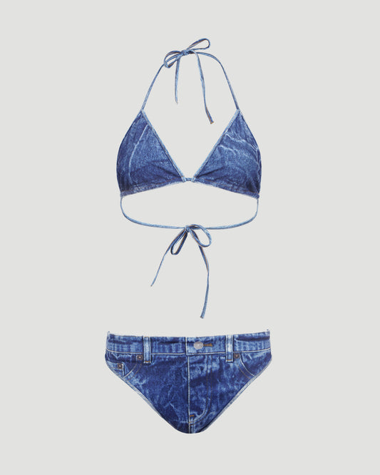 Trompe-l'оеil Bikini Set