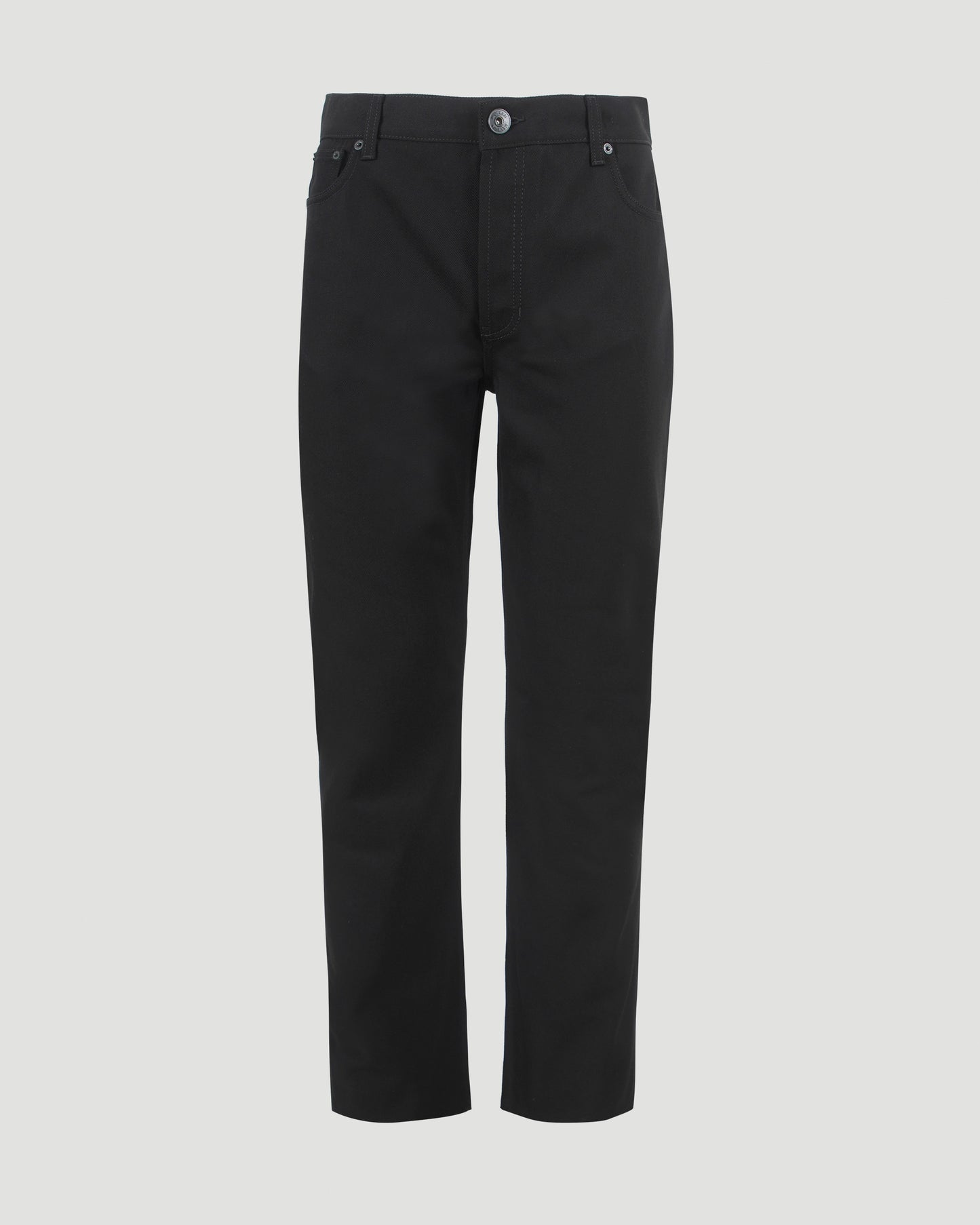 Straight-Leg Jeans in Black
