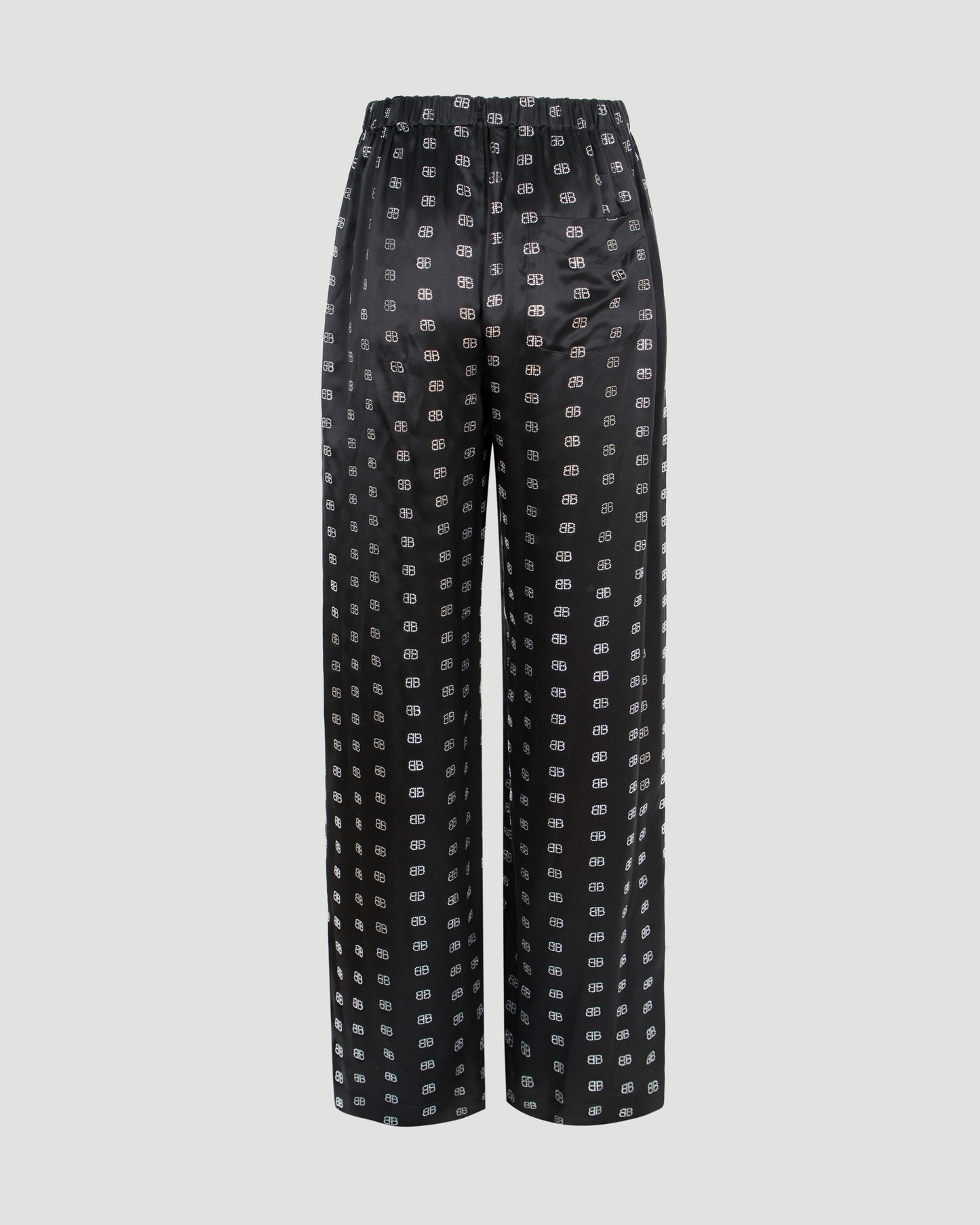 RHINESTONE-EMBELLISHED PYJAMA PANTS