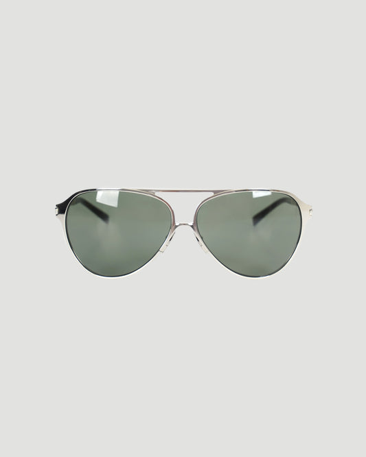 Aviator Sunglasses in Silver