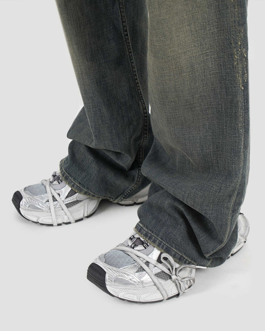 3XL SNEAKERS IN EGG SHELL