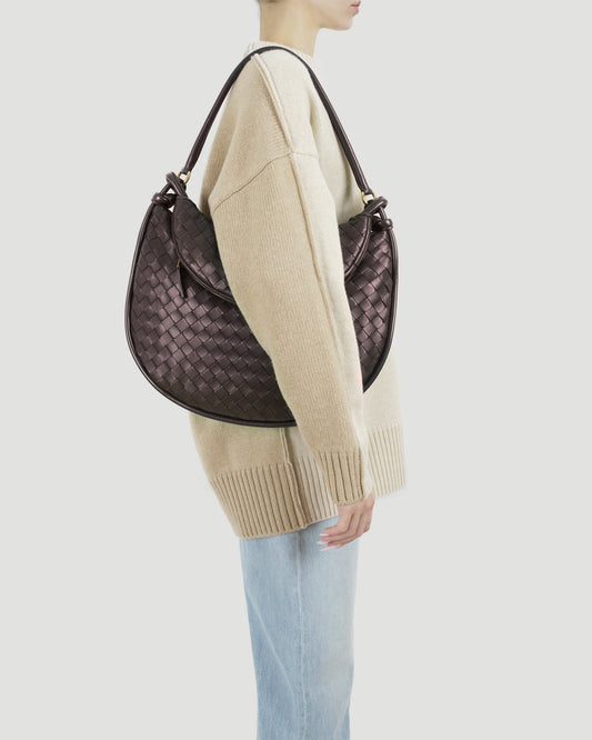 Gemelli Large leather shoulder bag