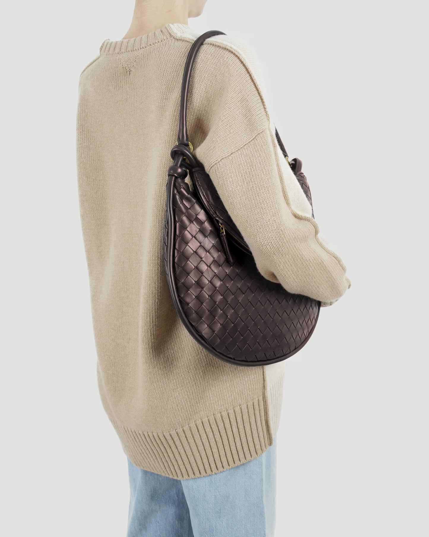 Gemelli Large leather shoulder bag