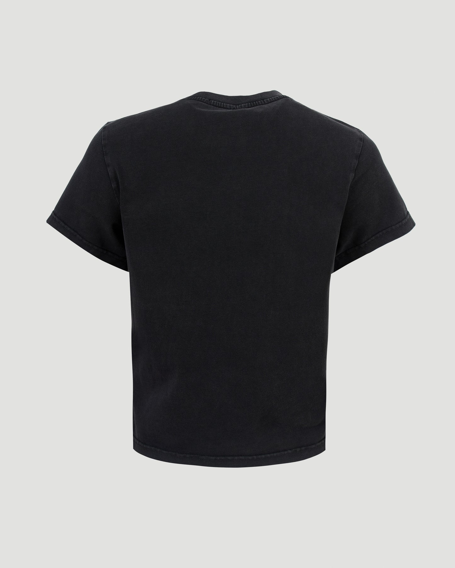 Crystal Hotfix Star Jersey Tee in Black