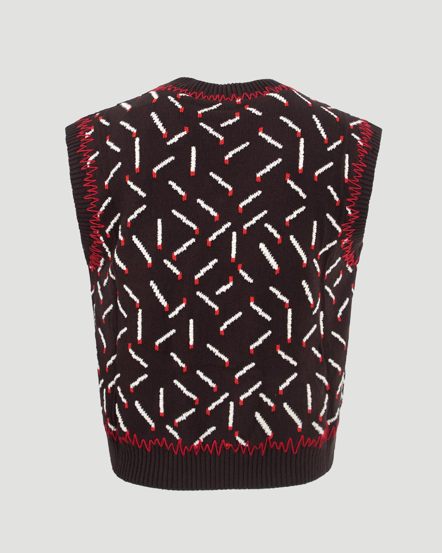 Cotton Jacquard Matches Gilet