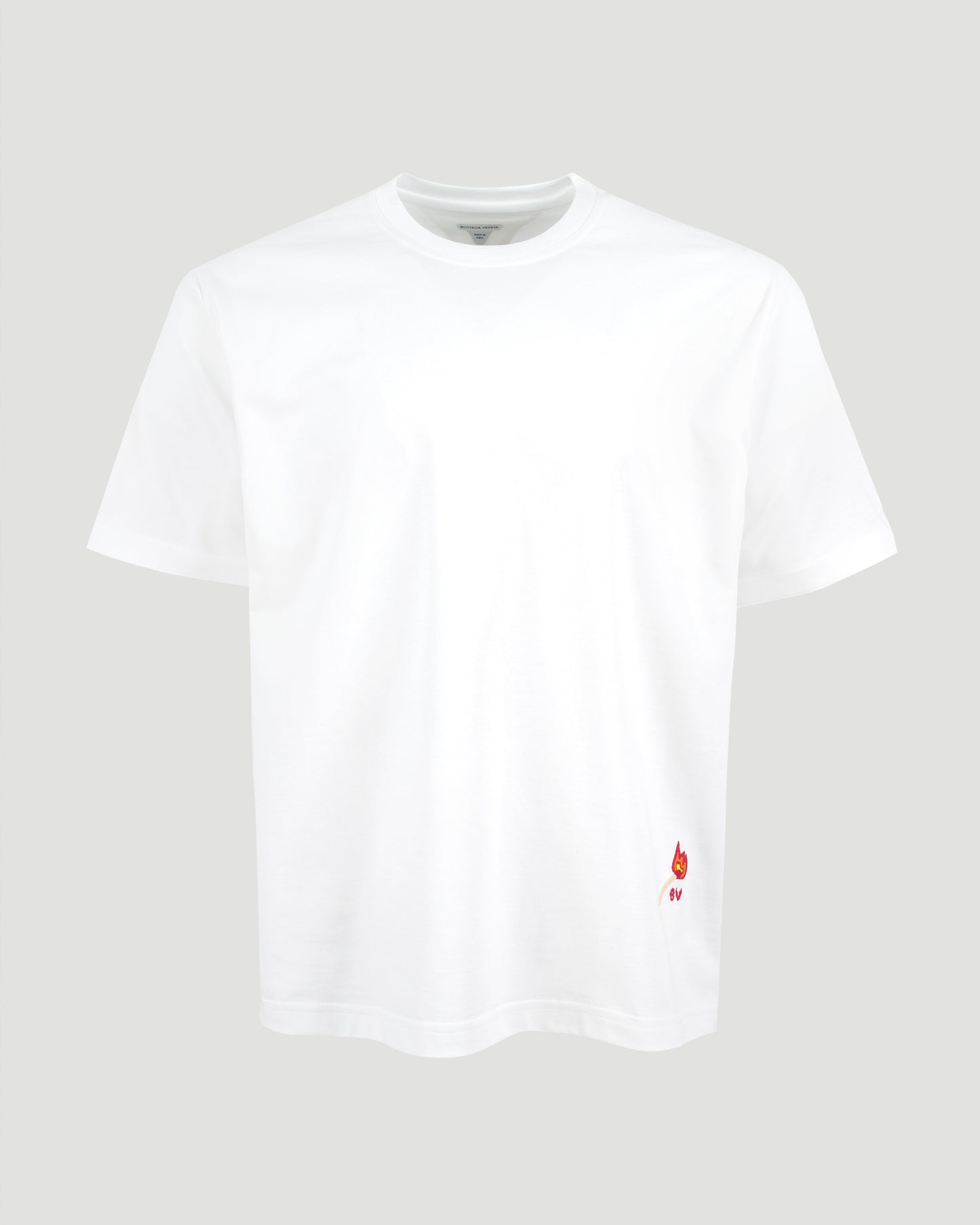 Cotton Jersey T-Shirt in White