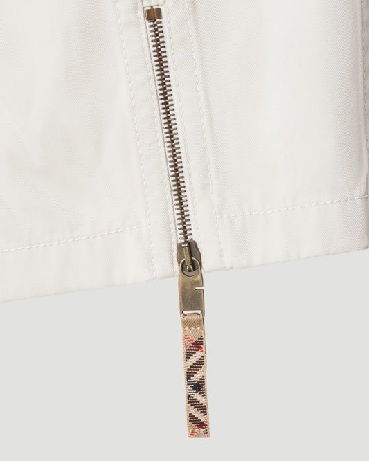 Cotton Capri Trousers in Quartz