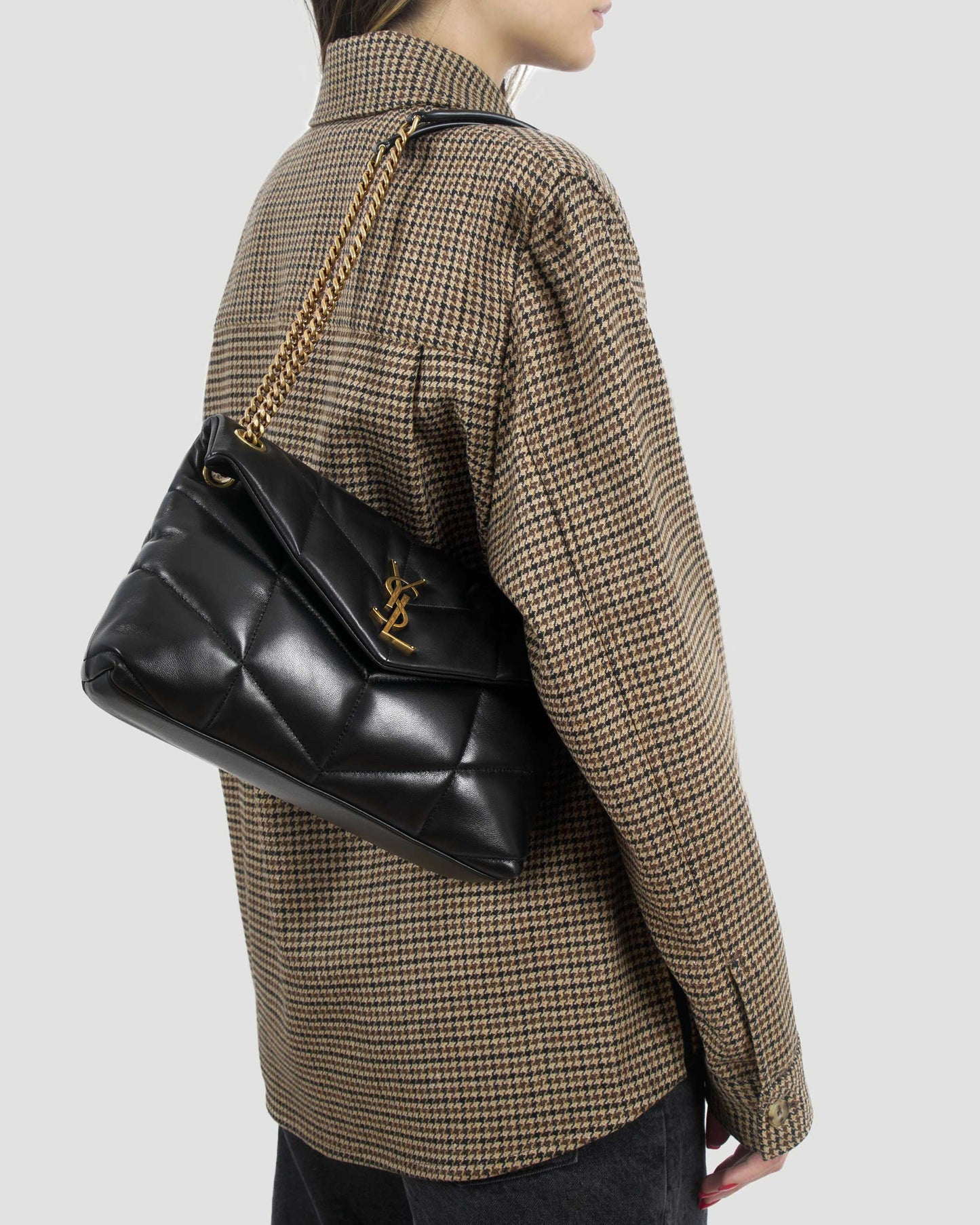 Puffer Medium in Nappa Leather