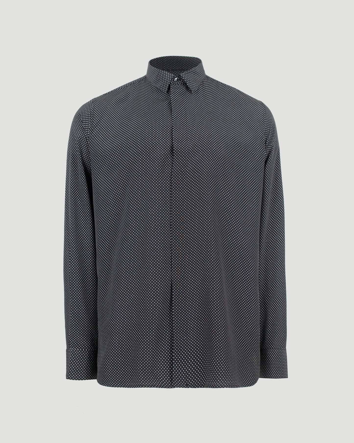 Polka Dot Shirt in Silk