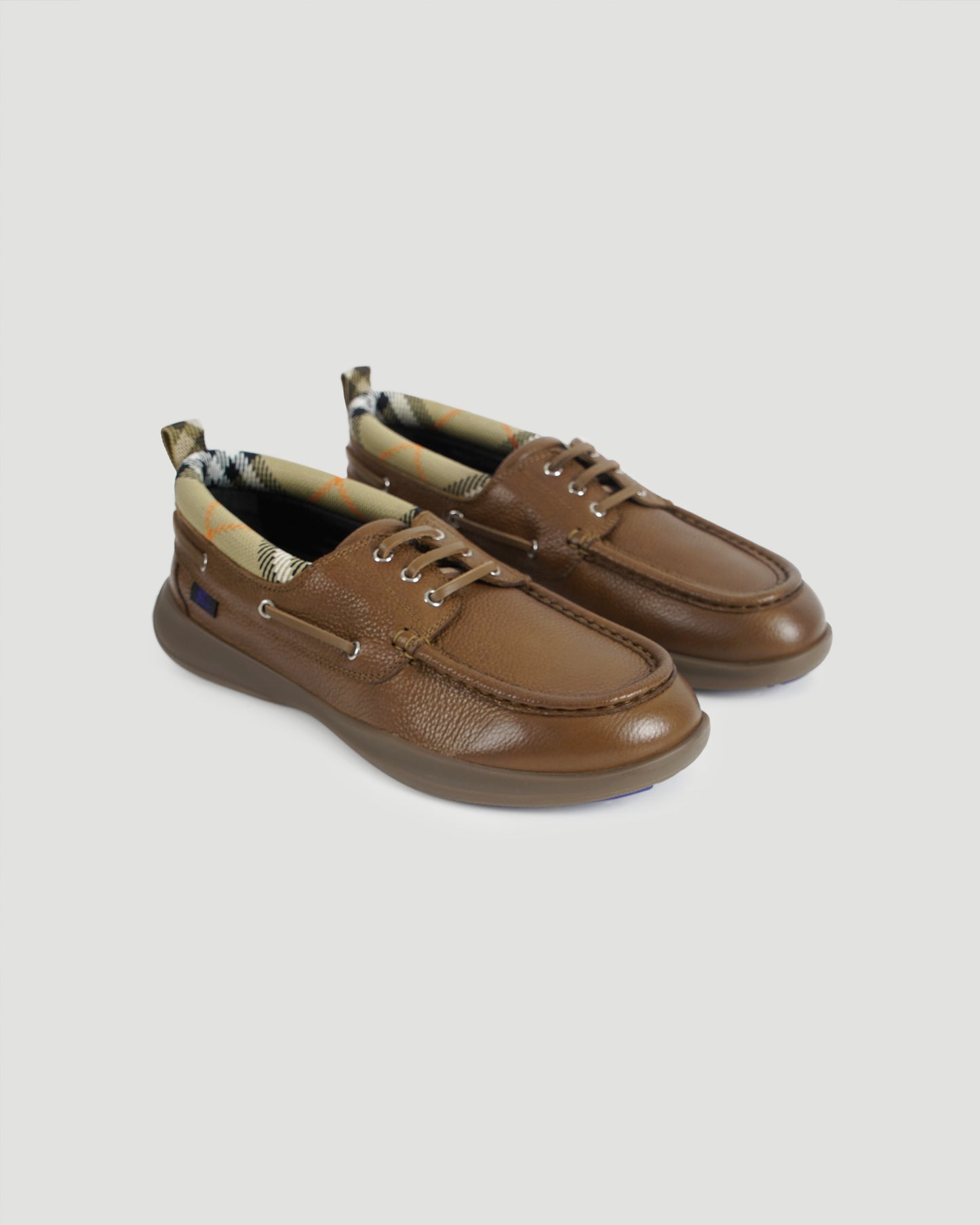Leather Loafers in Pinecone
