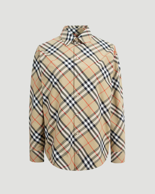 Check Cotton Shirt