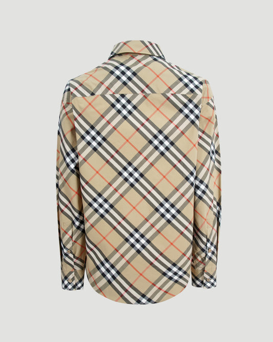 Check Cotton Shirt