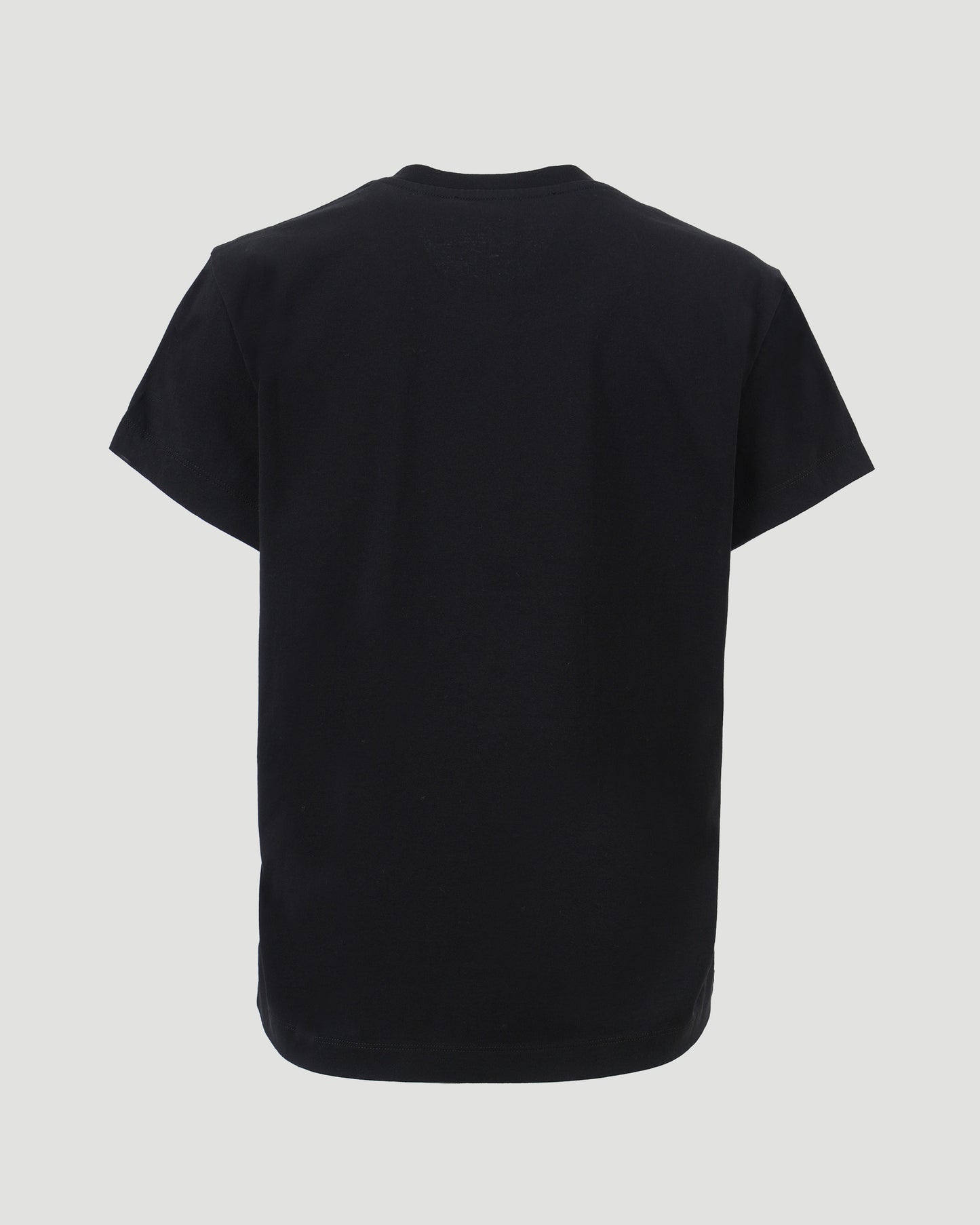 COTTON T-SHIRT IN BLACK