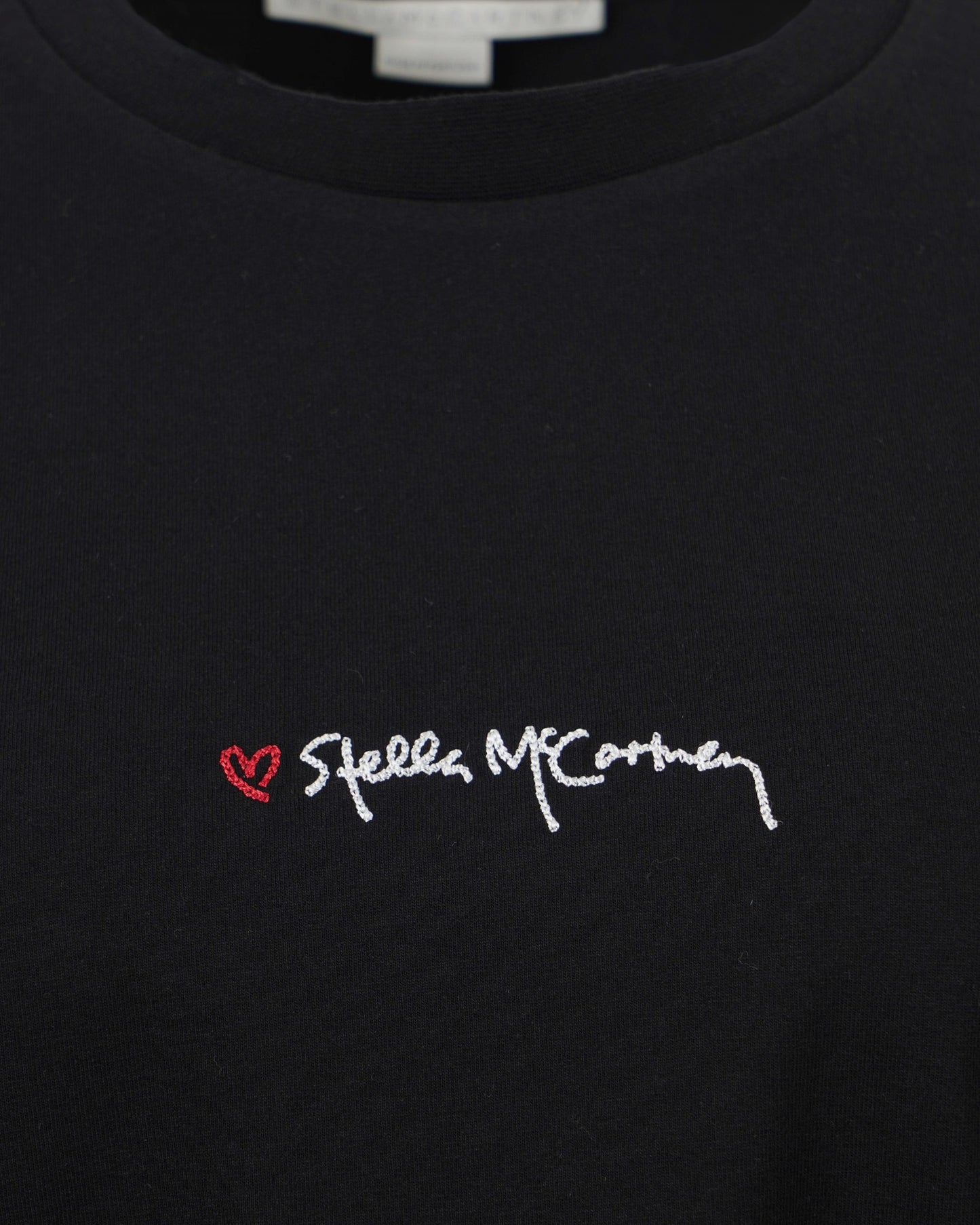 COTTON T-SHIRT IN BLACK