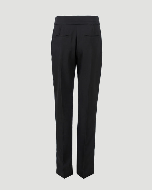 STRAIGHT PANTS WITH SLIT