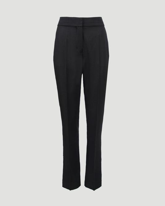 STRAIGHT PANTS WITH SLIT