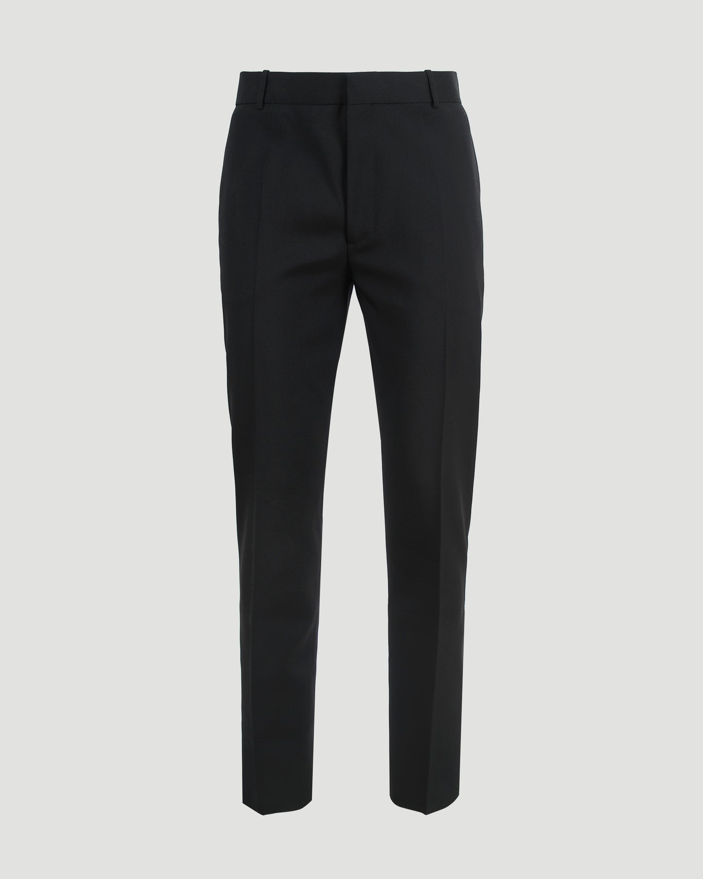 TAILORED CIGARETTE TROUSERS IN BLACK