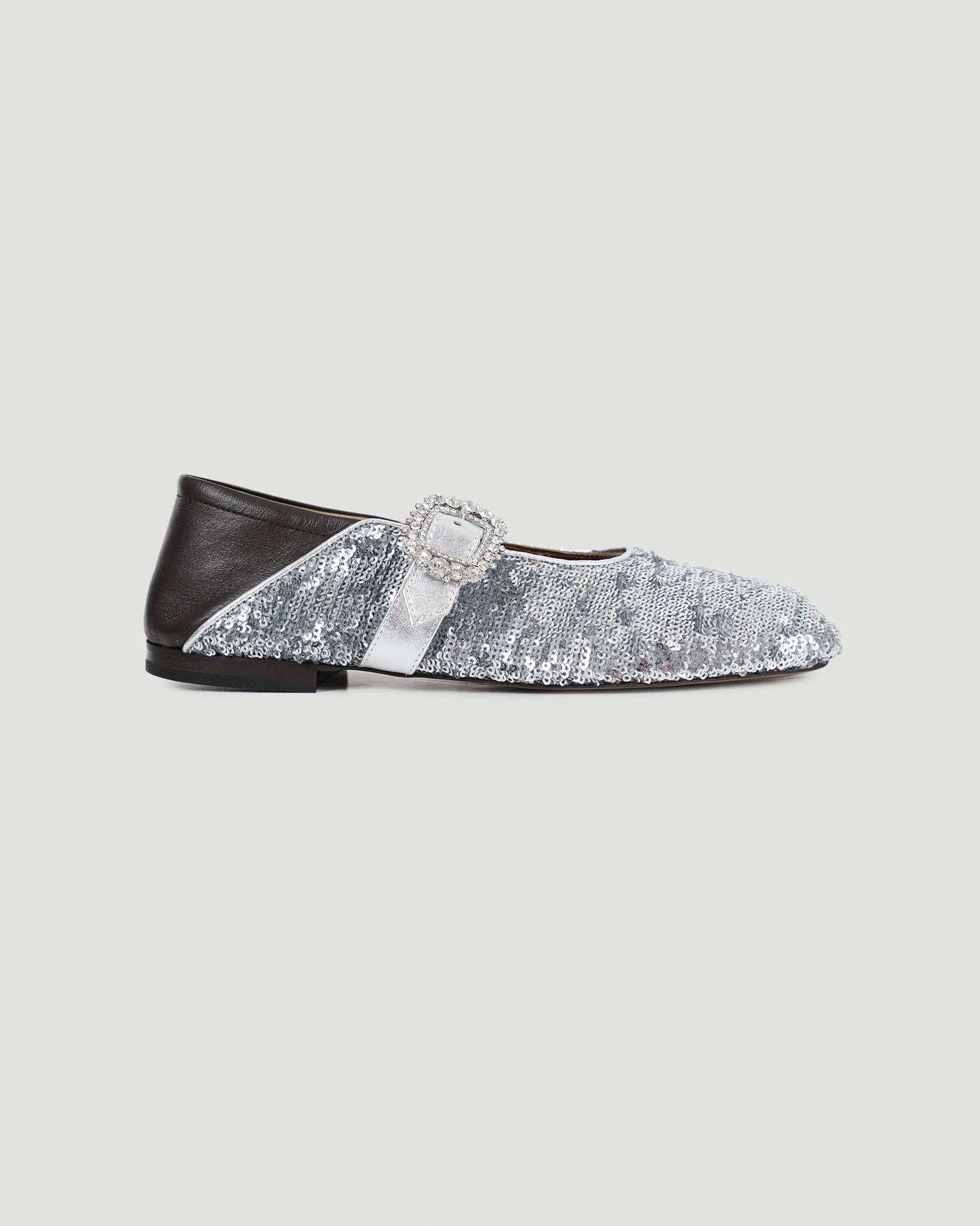 The Glide Slipper in Silver