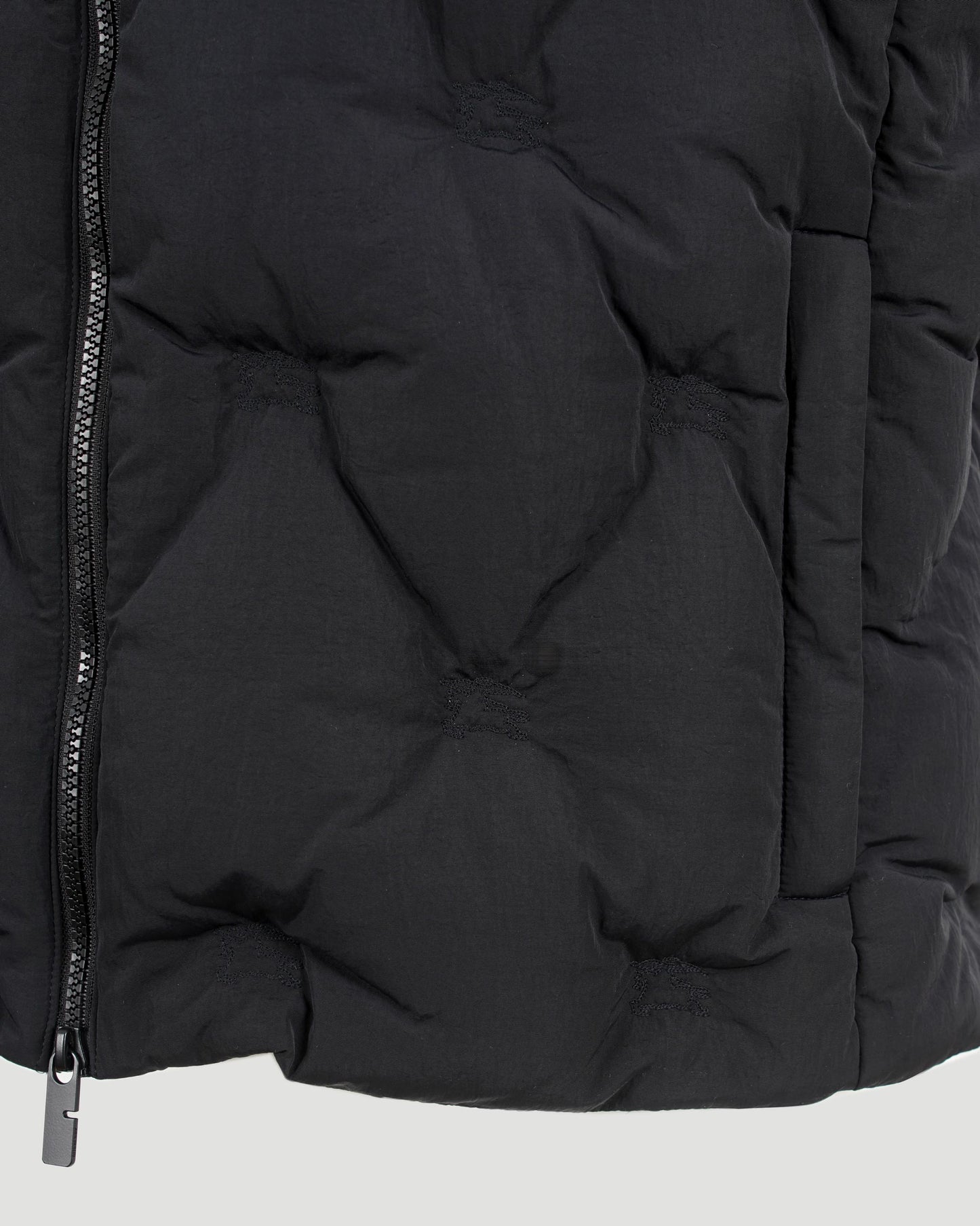 Quilted Vest in Black