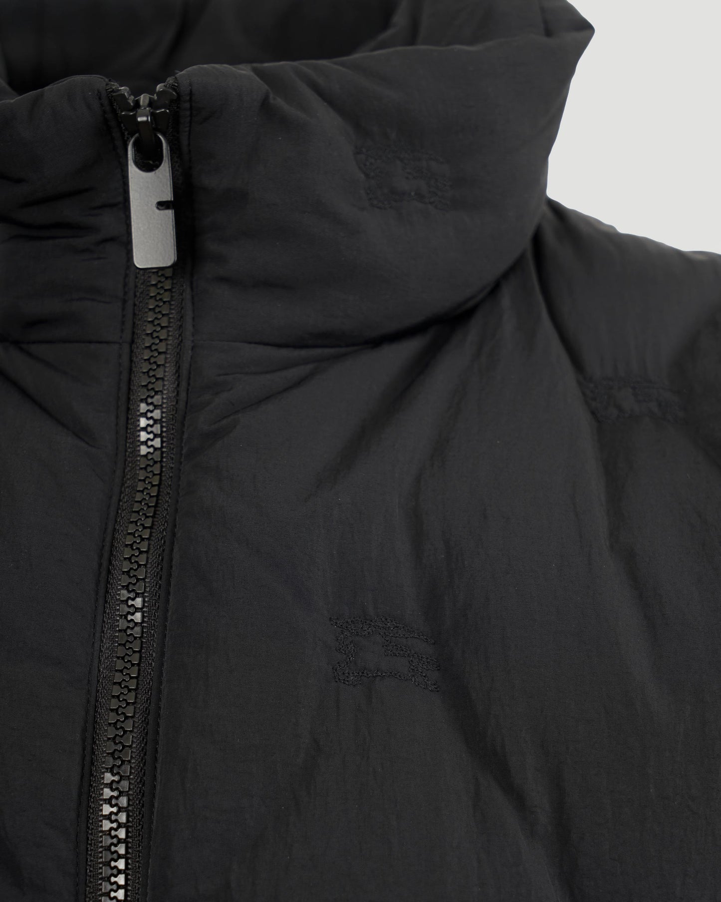 Quilted Vest in Black