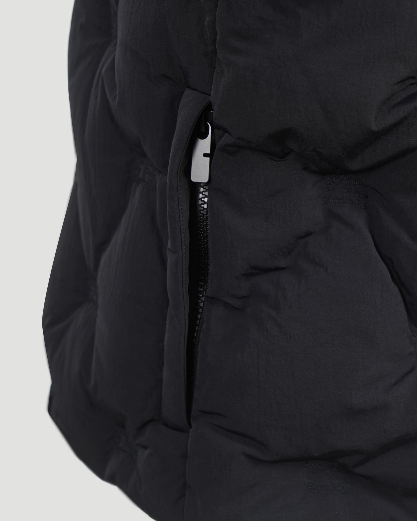 Quilted Vest in Black