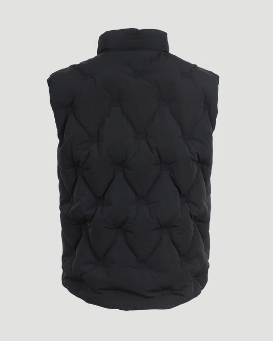 Quilted Vest in Black