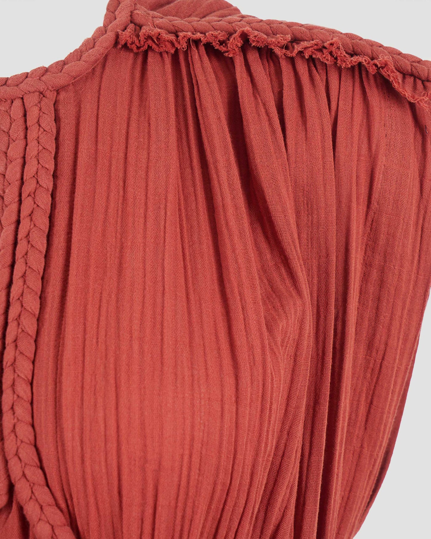 Joya Long Dress in Orange