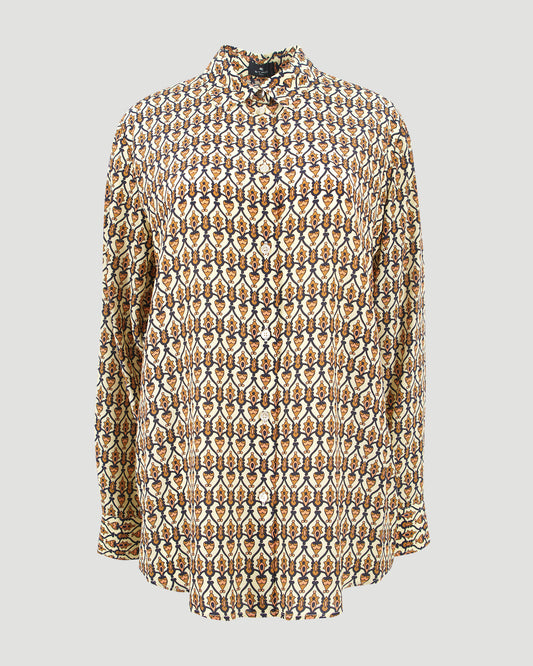 Printed Silk Shirt