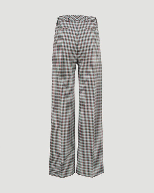 Gingham Trousers