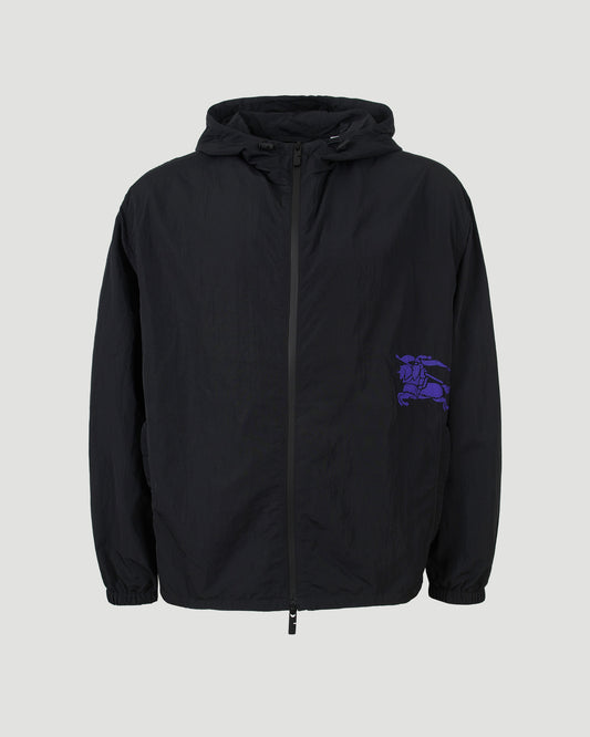 NYLON JACKET IN BLACK