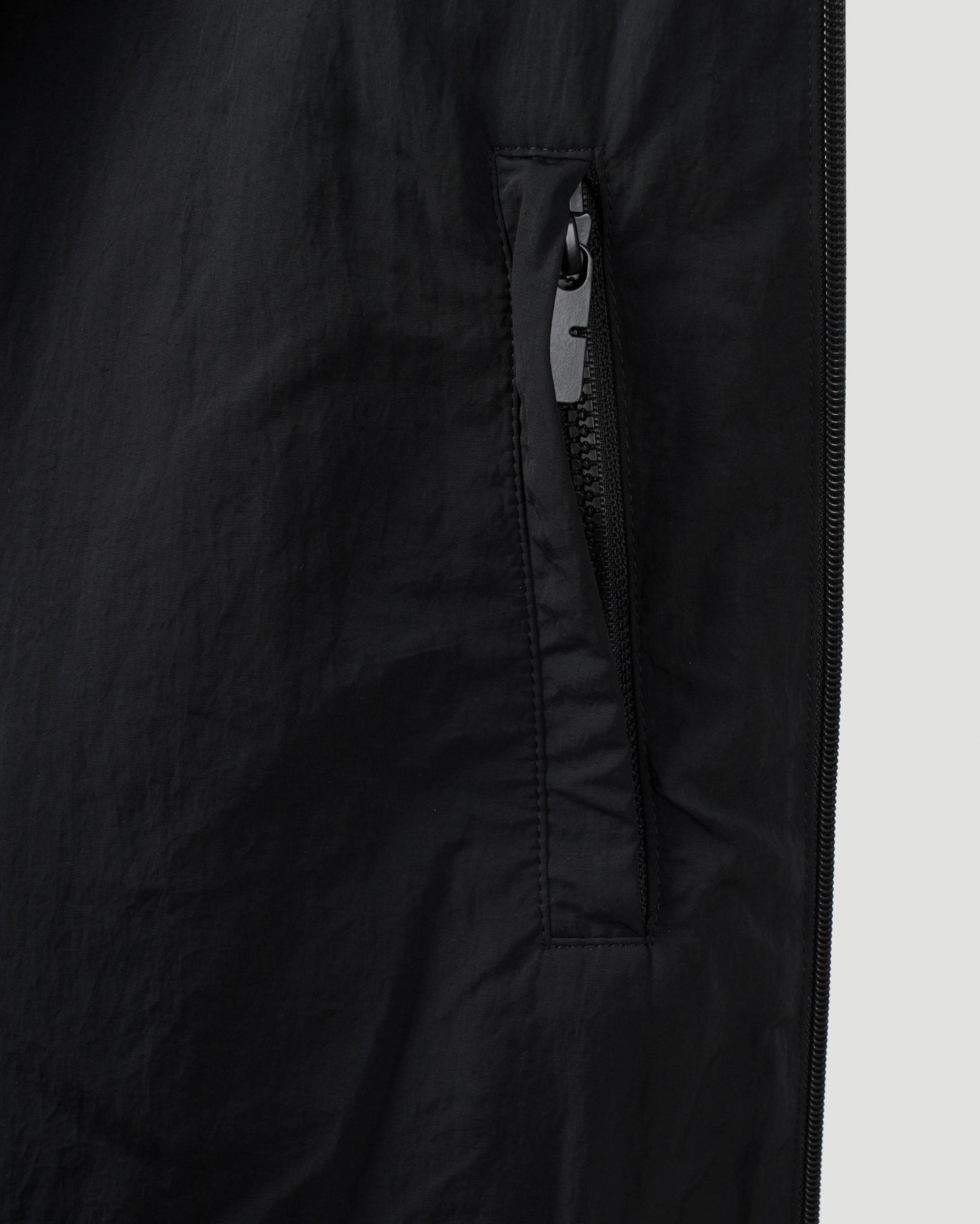 NYLON JACKET IN BLACK