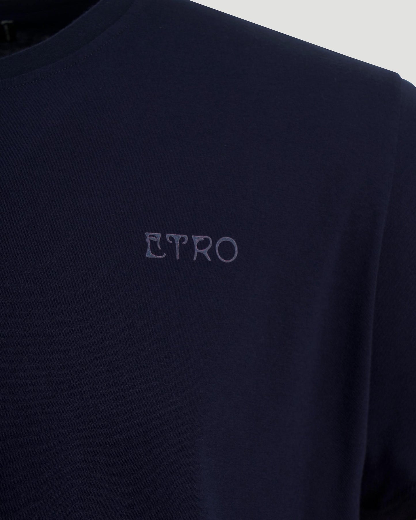 COTTON T-SHIRT IN NAVY
