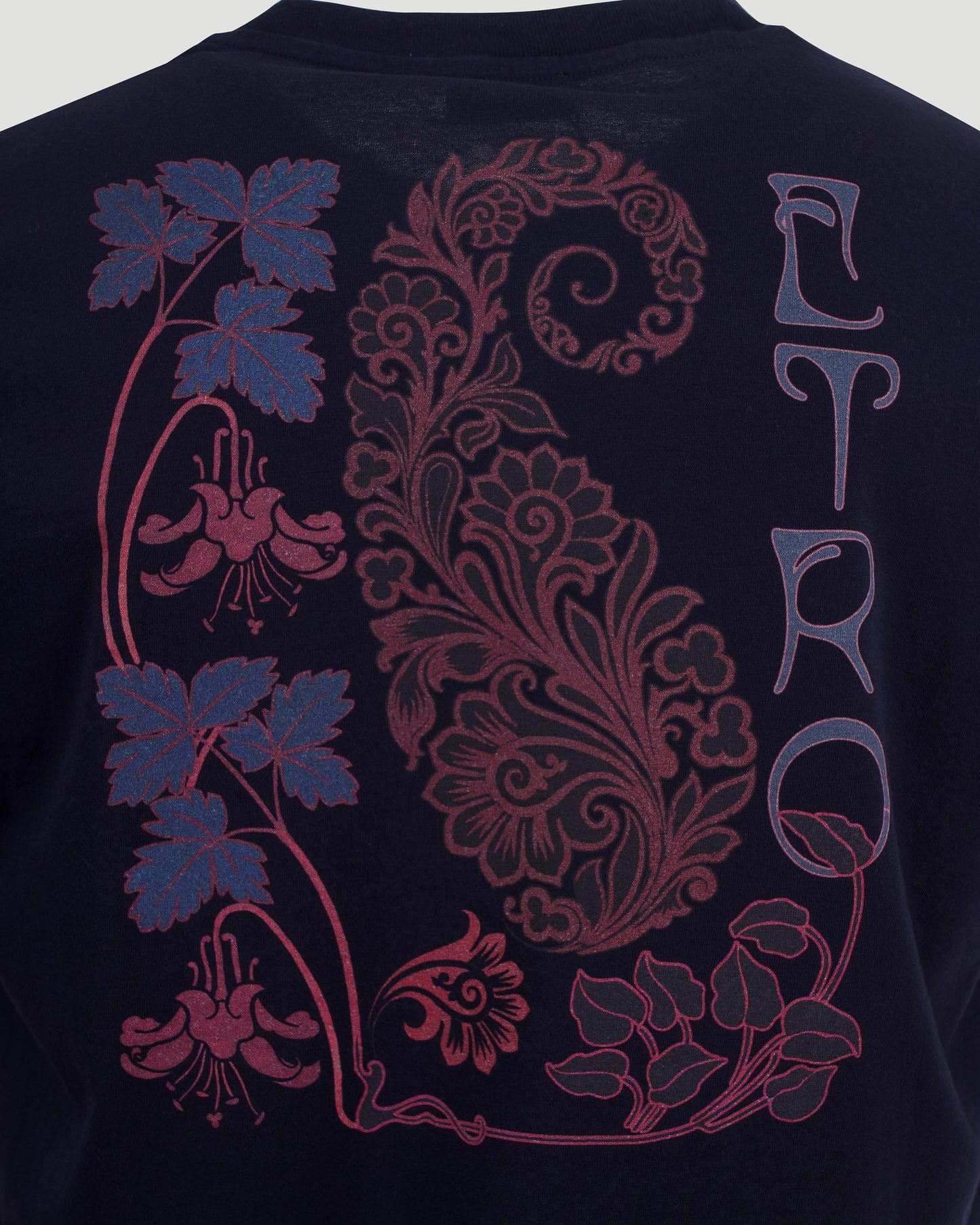 COTTON T-SHIRT IN NAVY