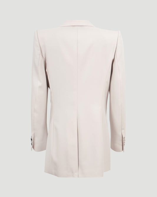 Fitted Blazer in Ecru
