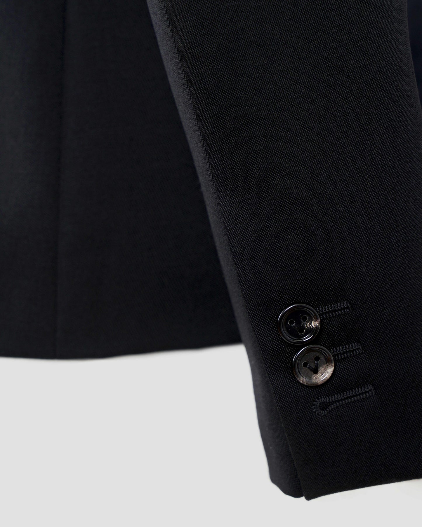 Sartorial Wool Jacket in Black