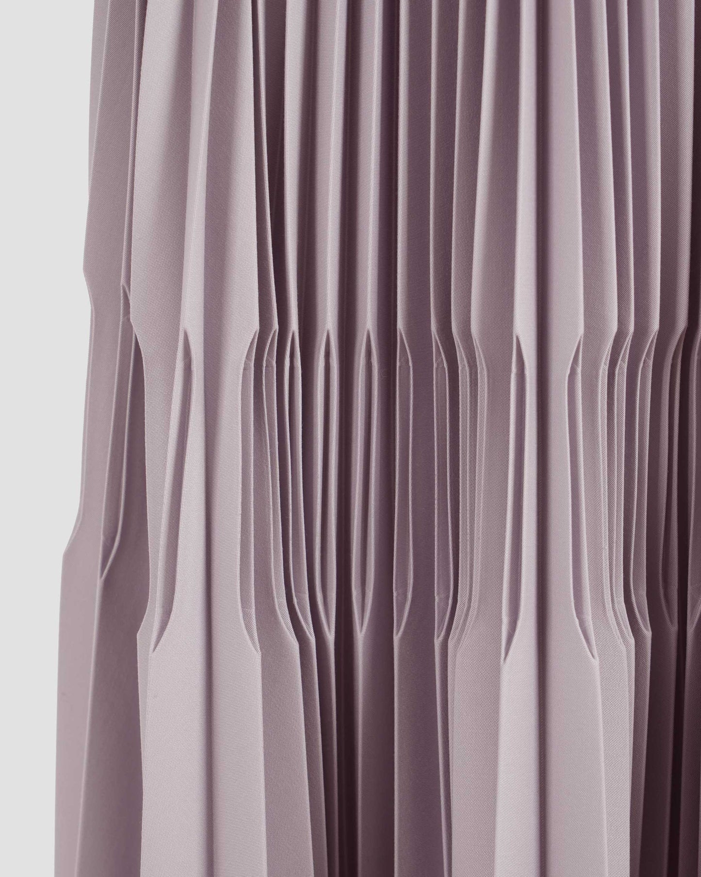 Wool Gabardine Pleated Skirt
