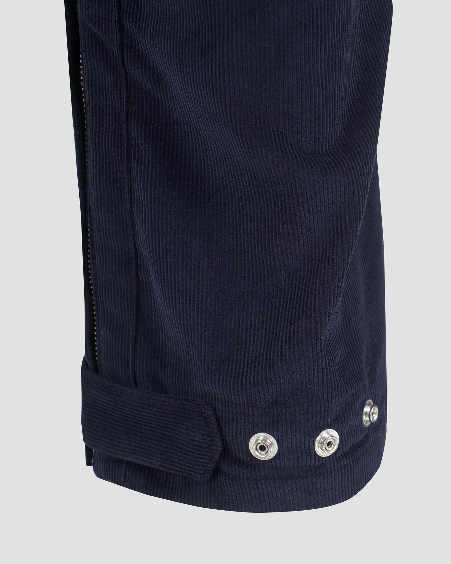 SELF TROUSER IN NAVY CORDUROY
