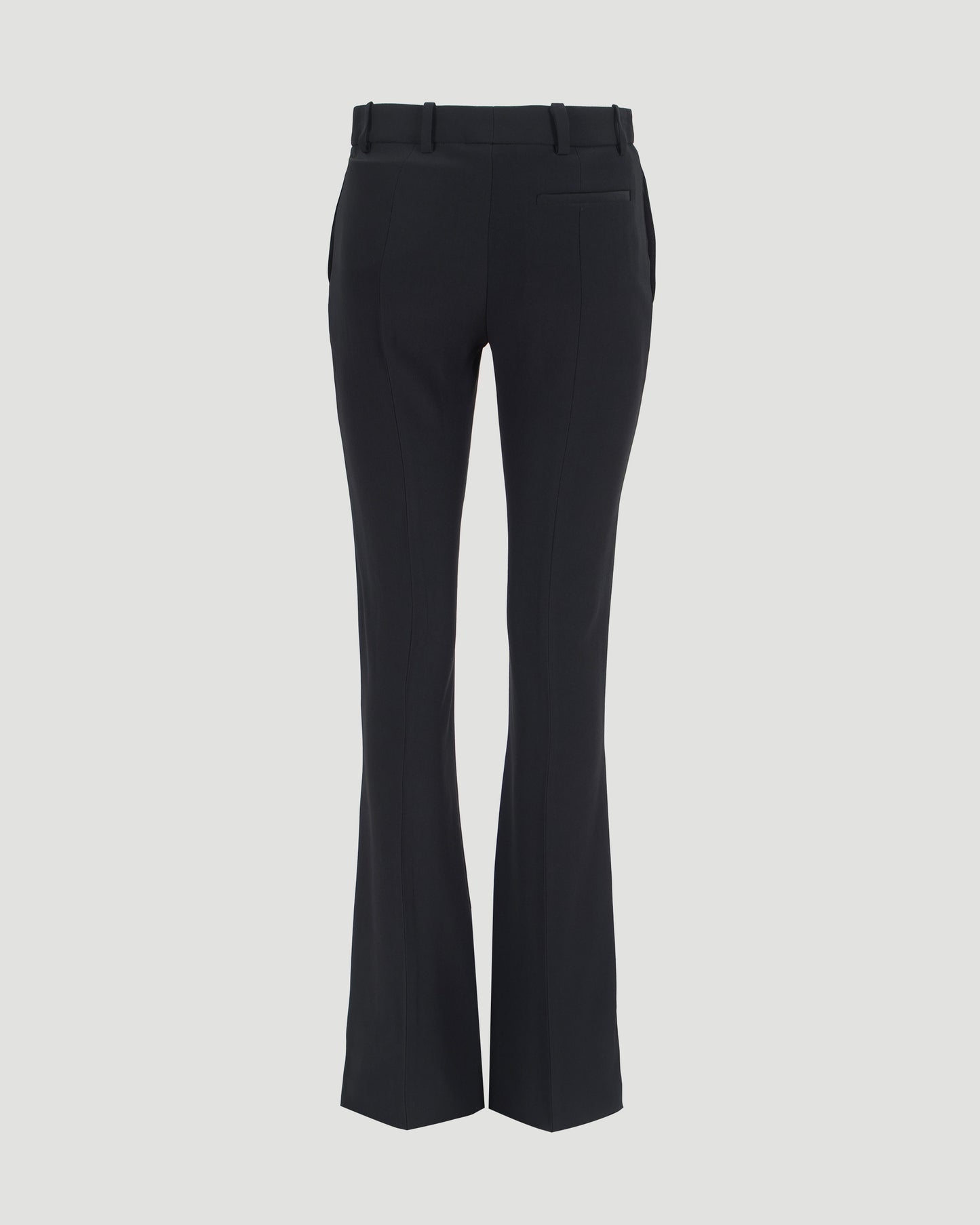 Bootcut Tailored Trousers in Black