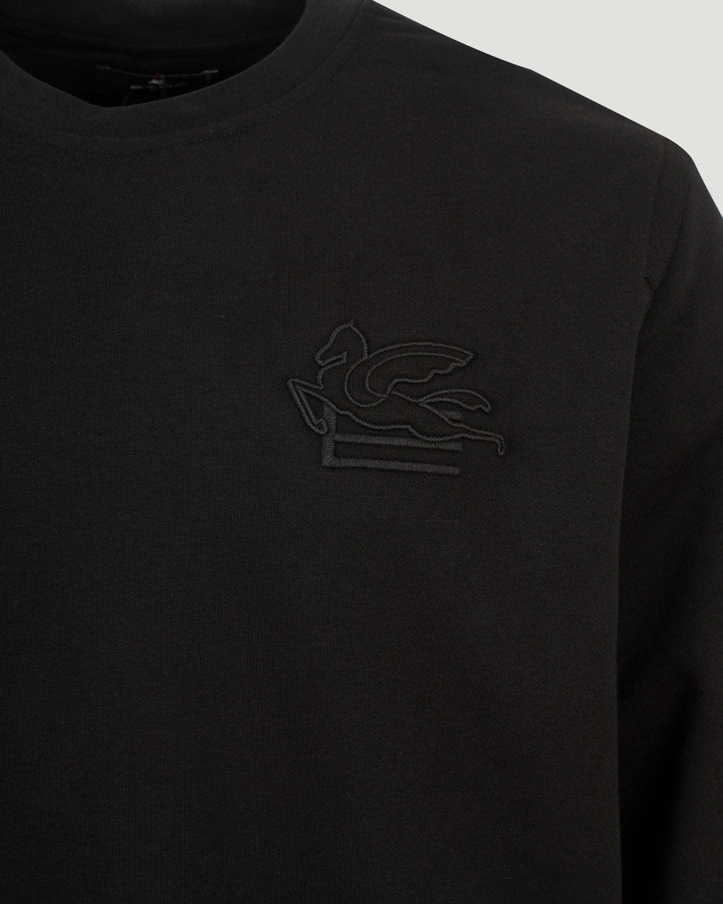 Black Sweatshirt With Logo