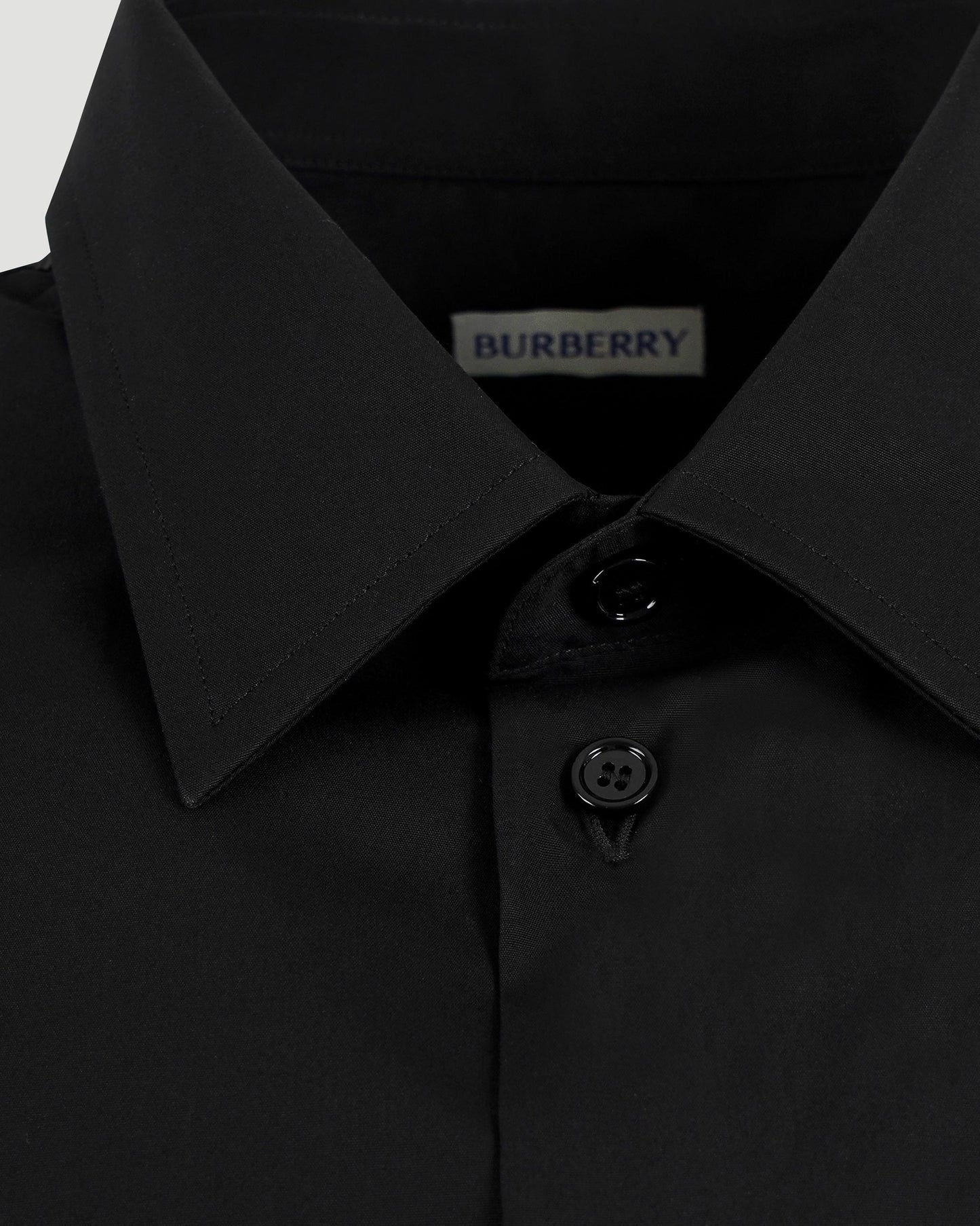 COTTON SHIRT IN BLACK