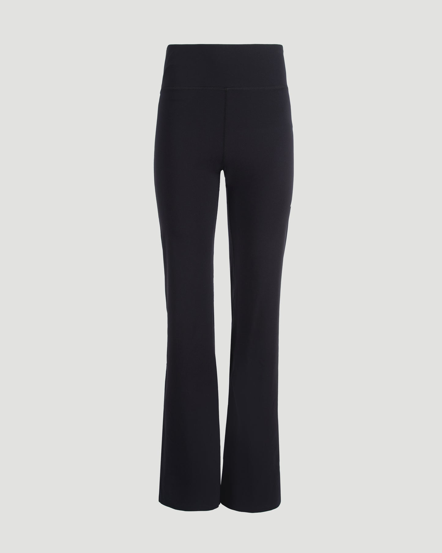 ACTIVEWEAR FLARED SLIM PANTS IN BLACK