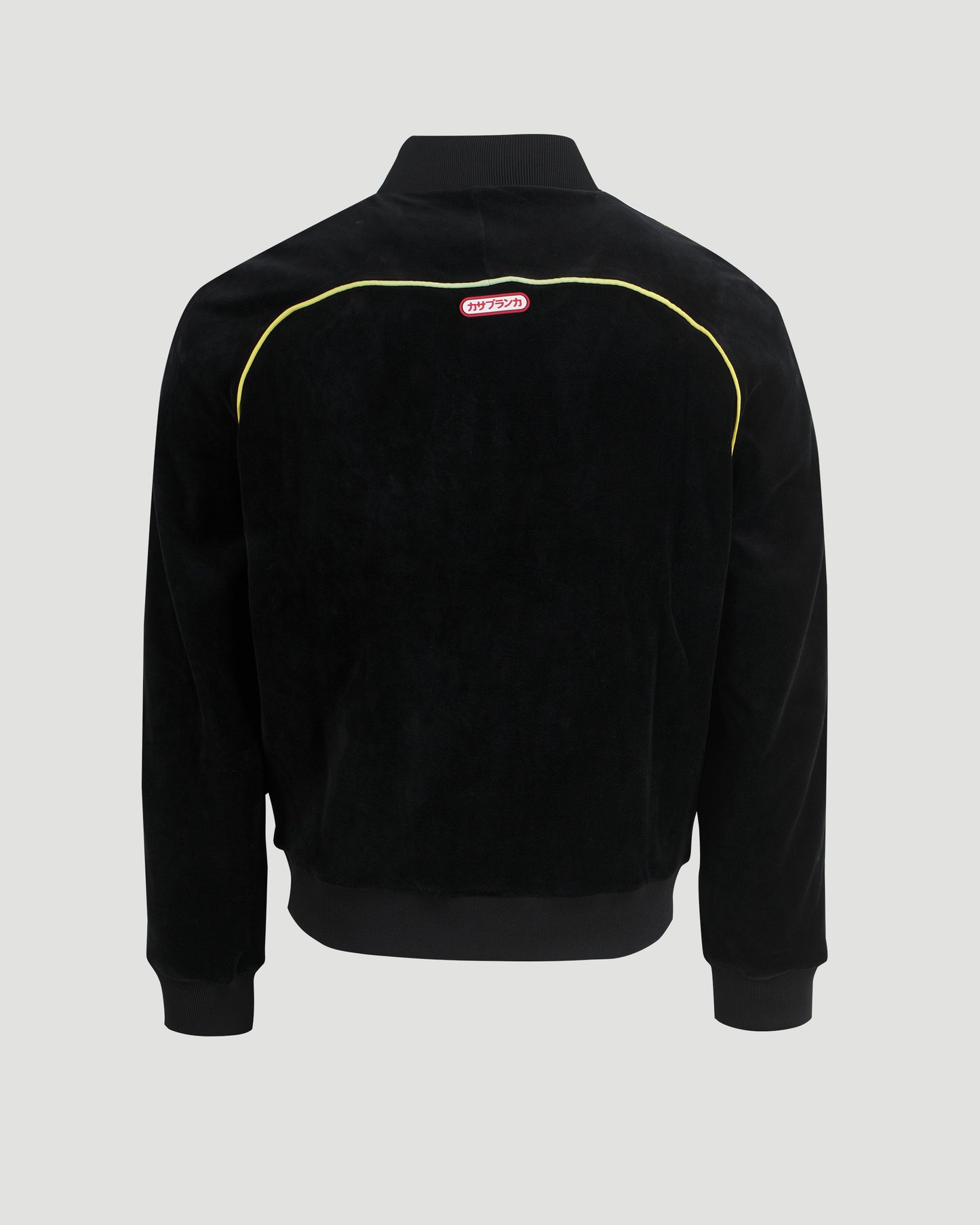 Gradient Piping Velour Track Jacket