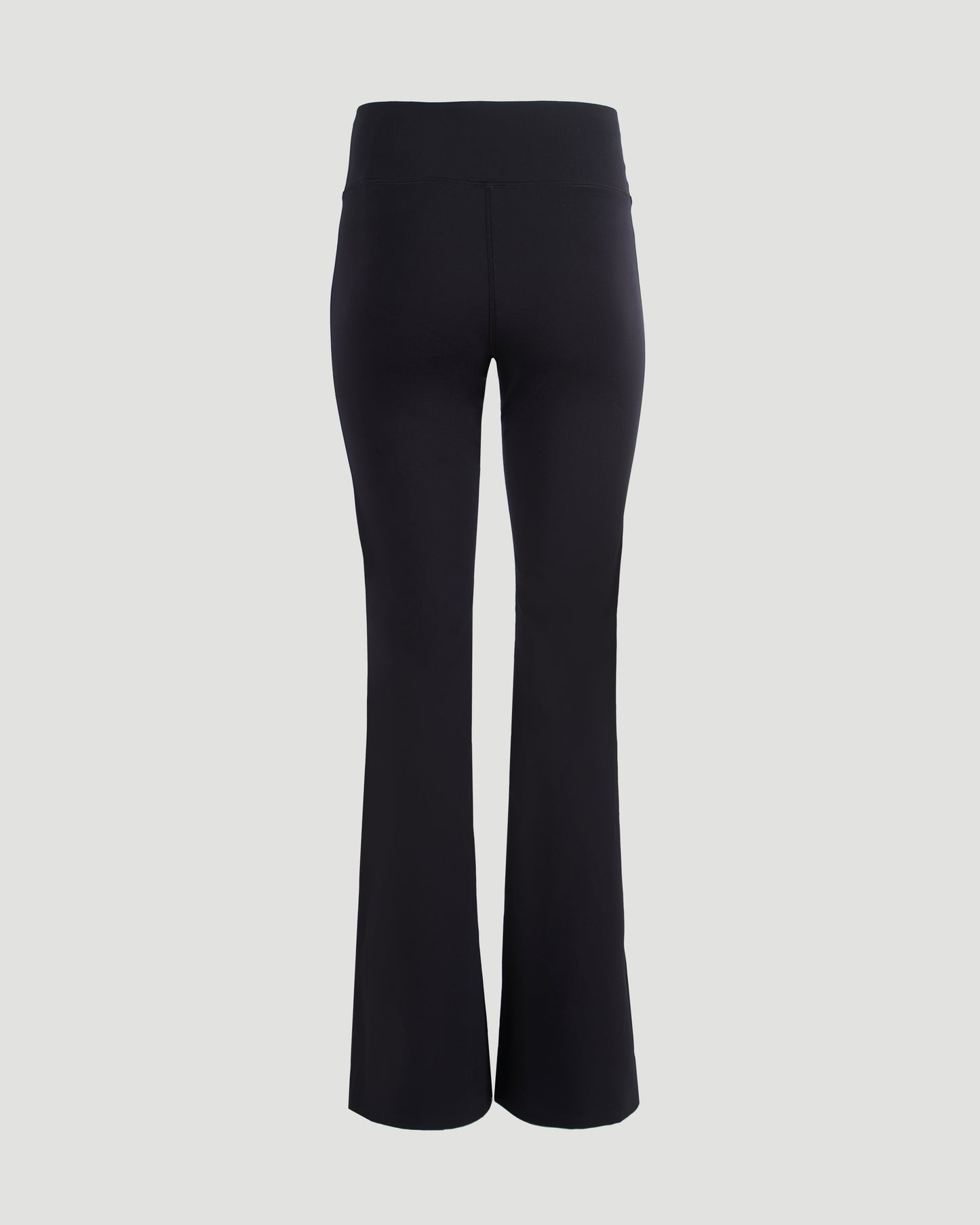 ACTIVEWEAR FLARED SLIM PANTS IN BLACK