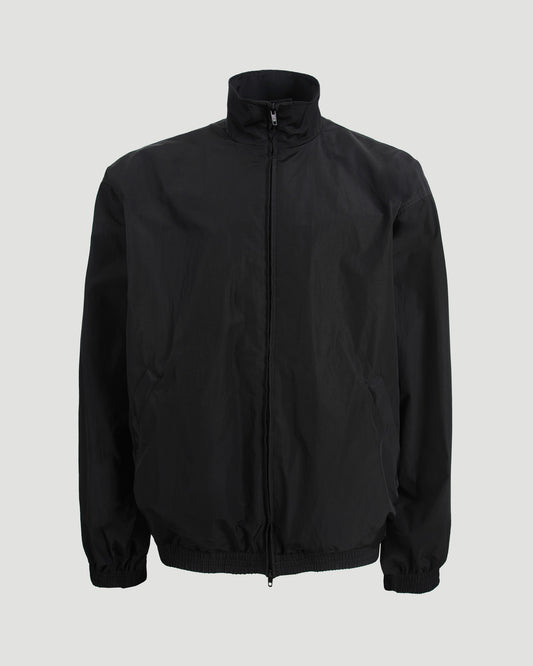Black Jacket With Tape Logo