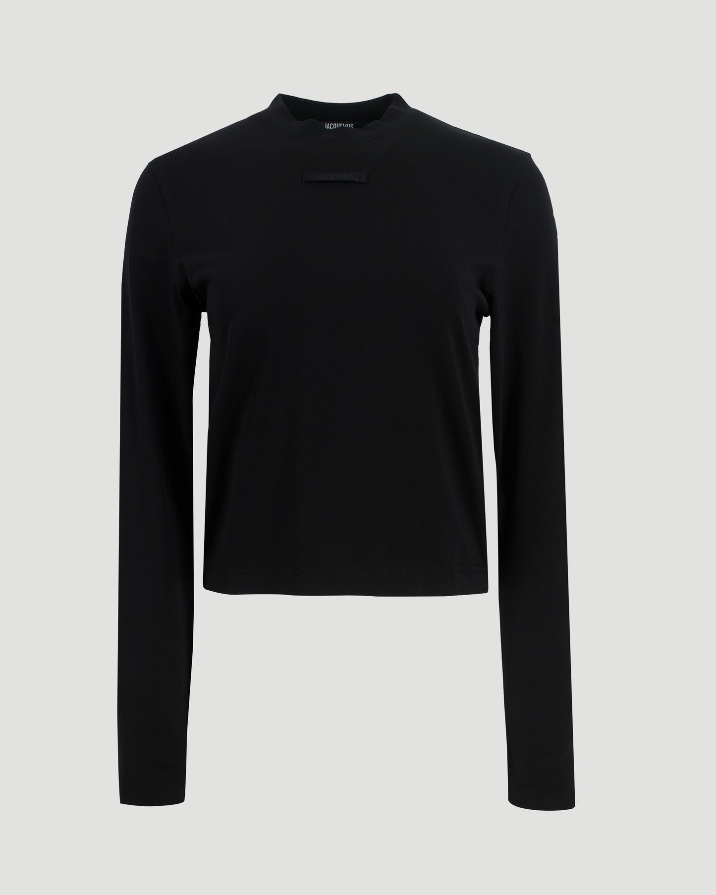 The Gros Grain Long-Sleeved T-Shirt in Black