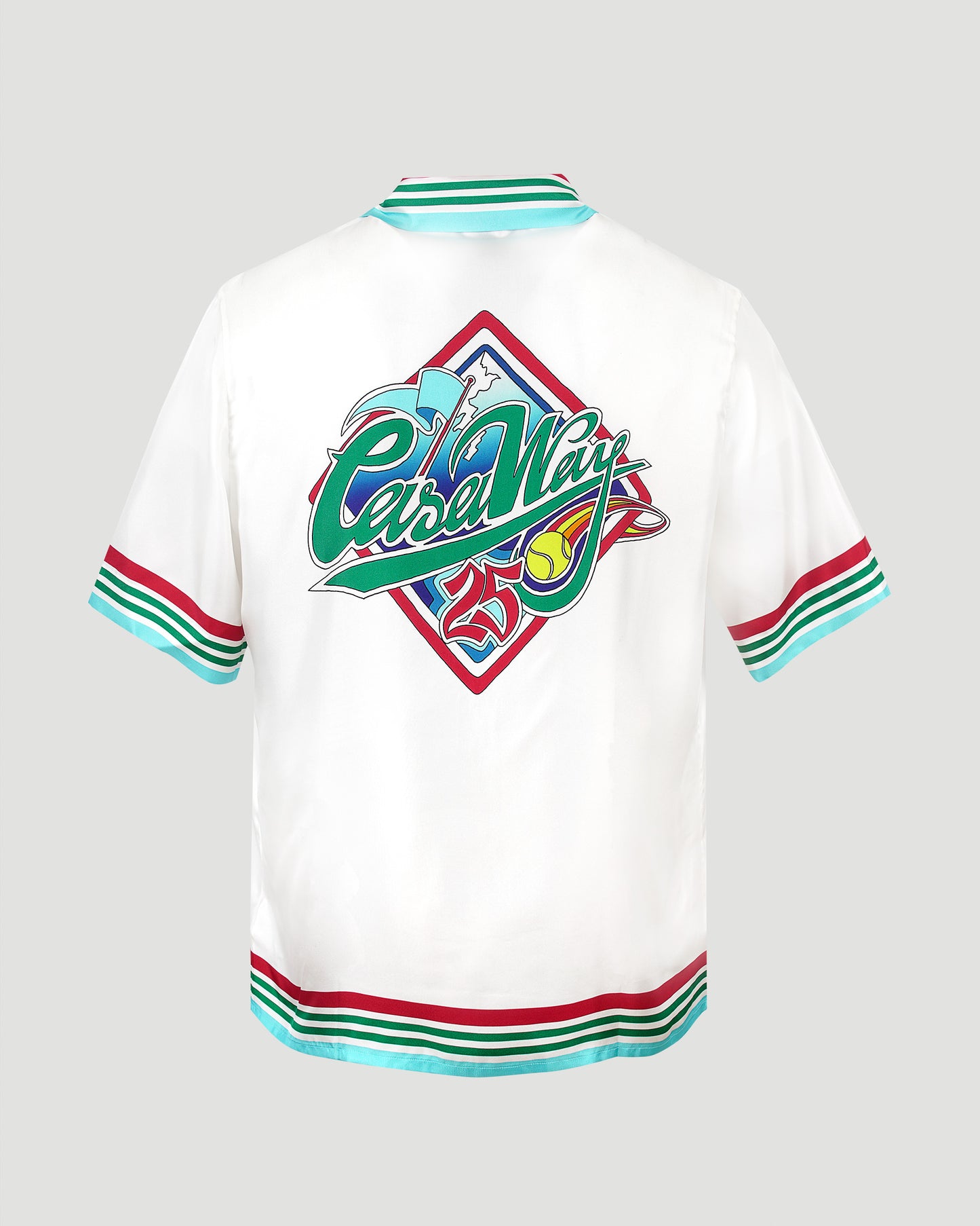 Casa Way World Series Short Sleeve Silk Shirt